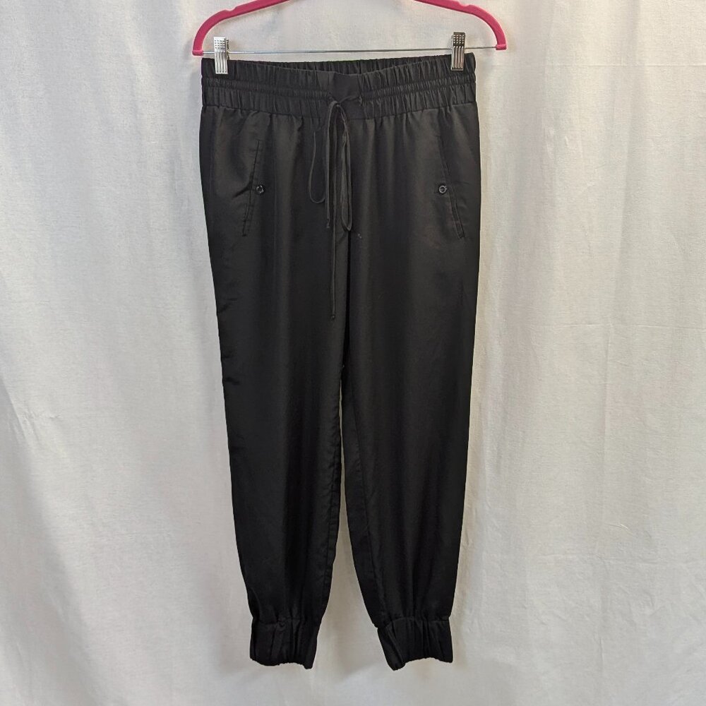 BCBGeneration Black Size Small Black Parachute Pants